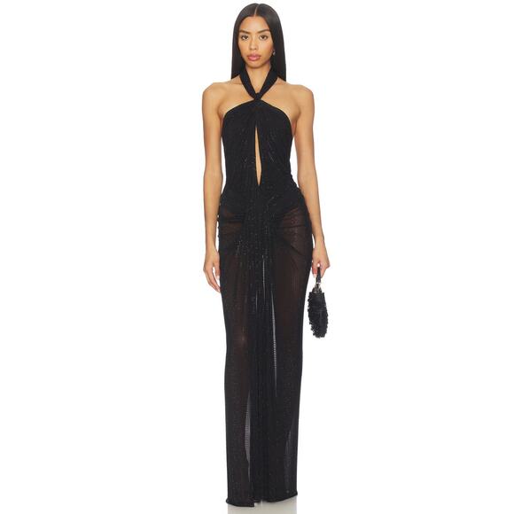 Ronny Kobo Collection Dresses & Skirts - Ronny Kobo REVOLVE Katia Dress in Black Women's Small Prom Wedding Sexy